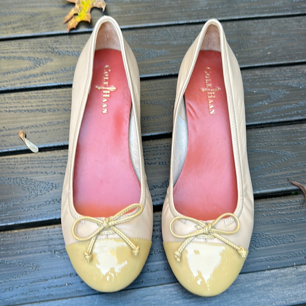 Never worn, Nike air Cole Haan wedges.